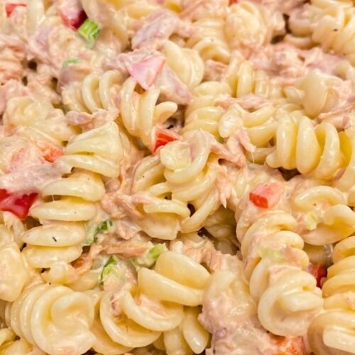 Creamy Tuna Pasta Salad1- MoveYuhHand