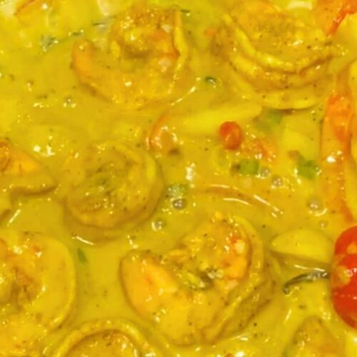Jamaican Curry Shrimp-MoveYuhHand